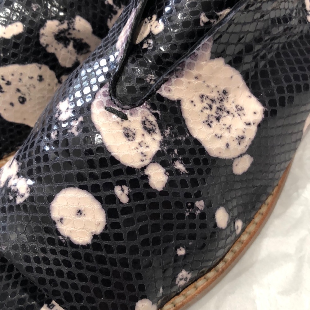 Zero +Maria Cornejo spotted python loafers - image 3